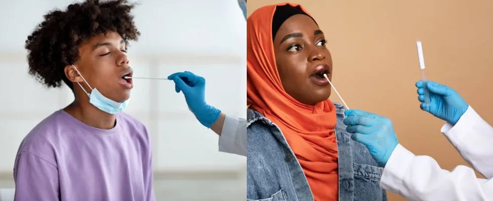 oral swab for testapplications