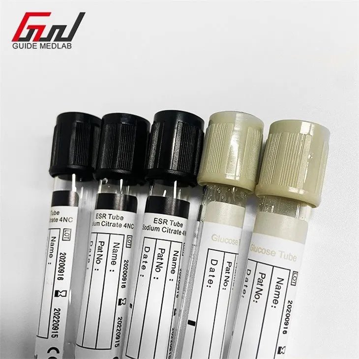 vacuum blood collection glucose tube